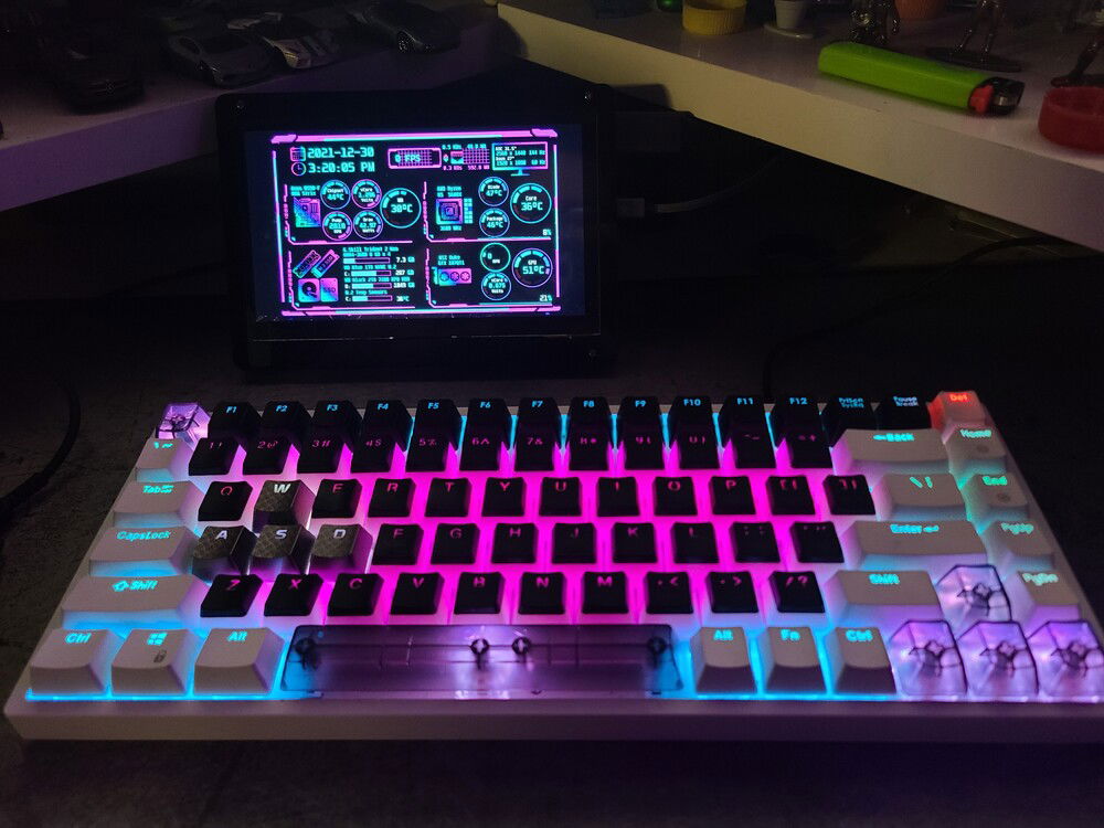 Custom RK84 keyboard!