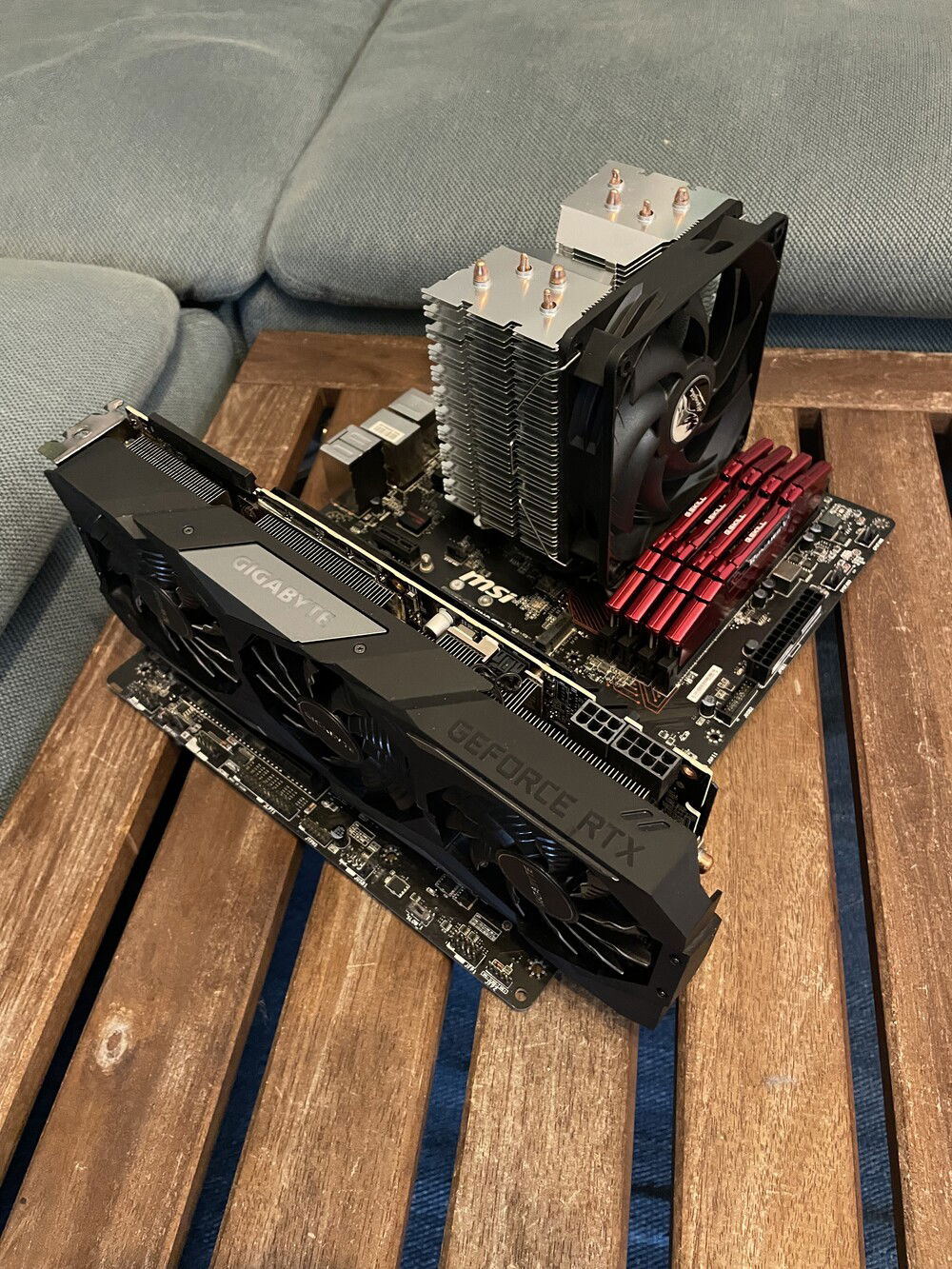 Ready to bring the pieces back together.