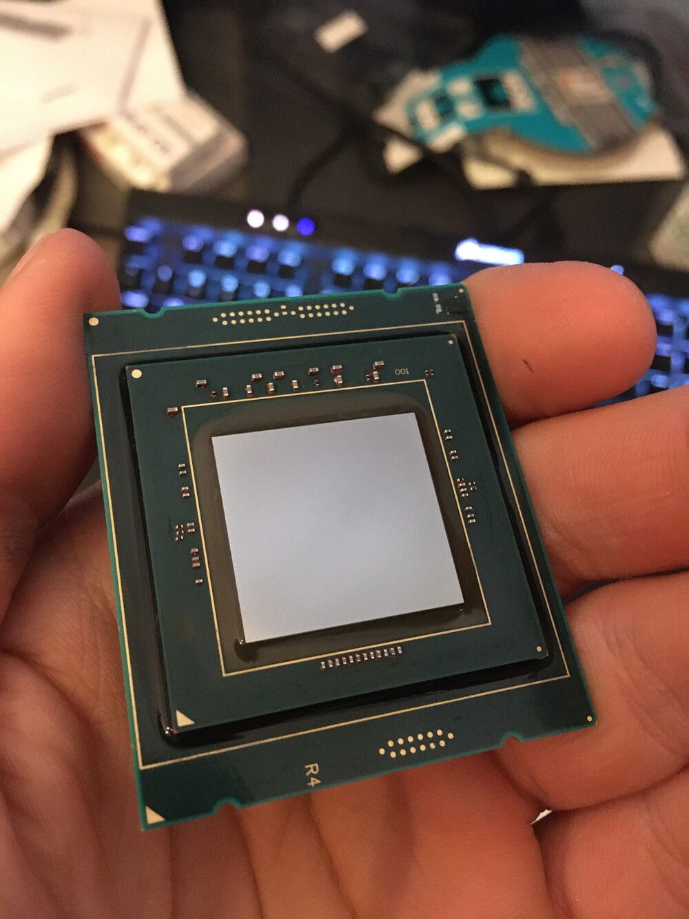 Finished die lapping