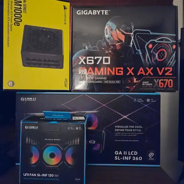 Ryzen 7950x3D 16c/32t | 64GB | RTX 4070 | 2TB SSD | 32TB | GAMING ...