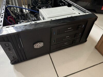 Front panel on... Temporarily.