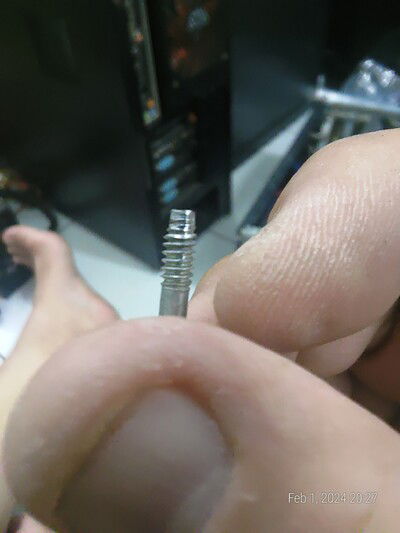 CoolerMaster uses these M.3 screws and they stripped while I was trying to install the PSU.