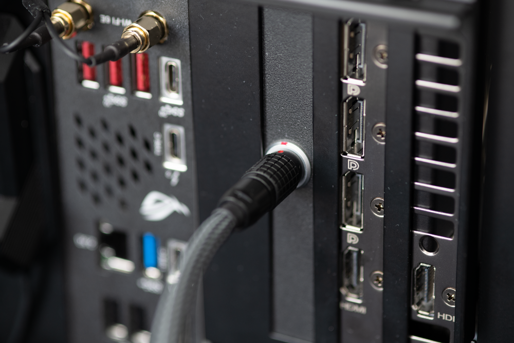 Keyboard QDC for external rad power