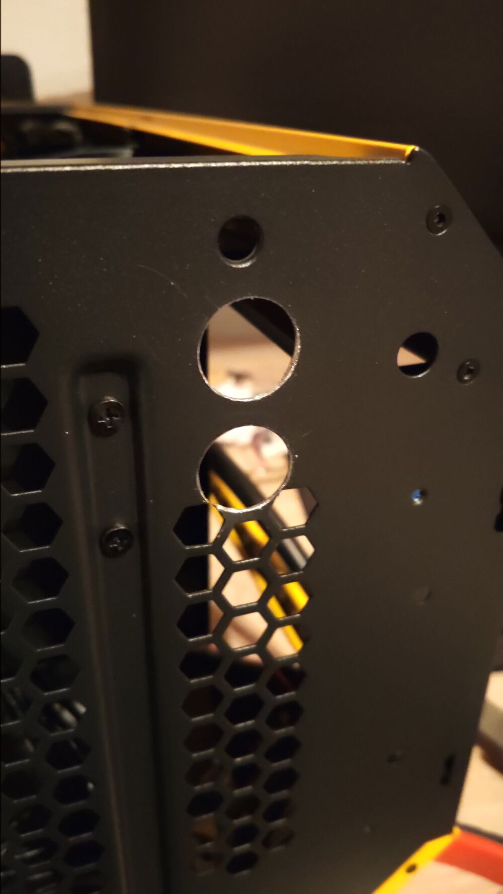 The moment when you destroy your new case ;)