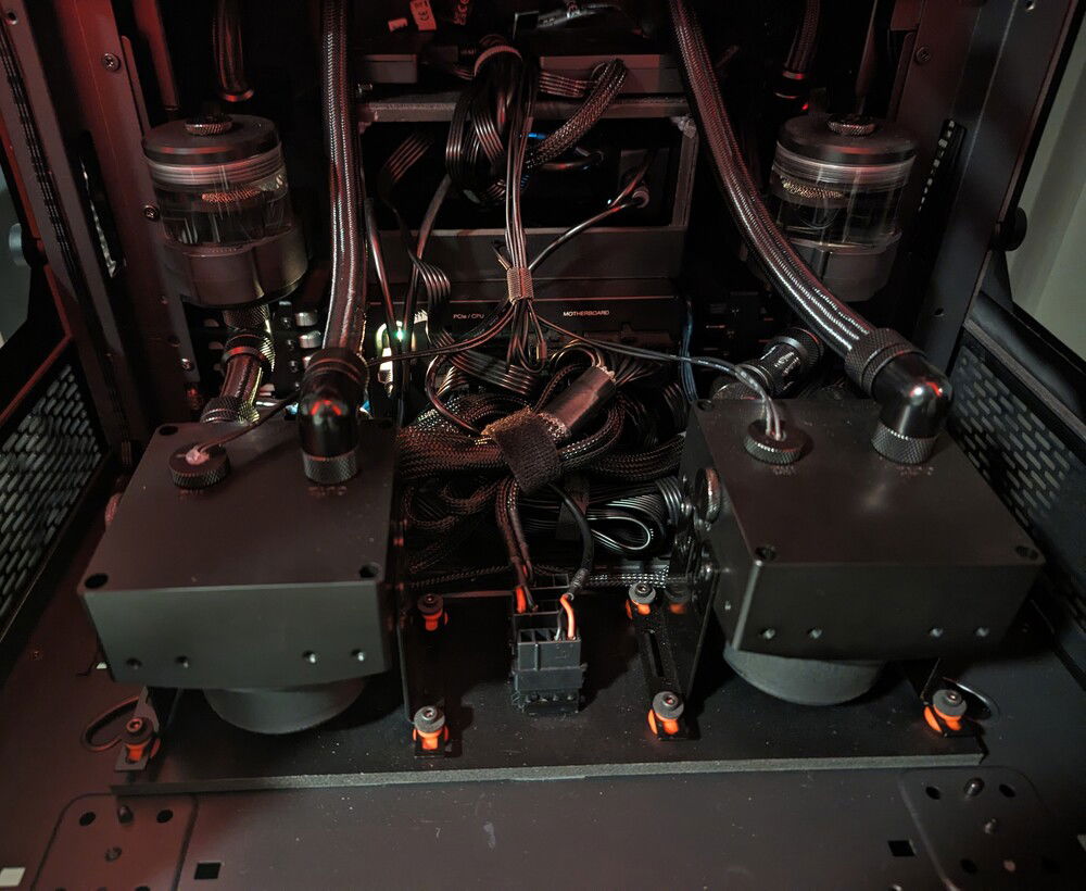 Pumps and reservoirs