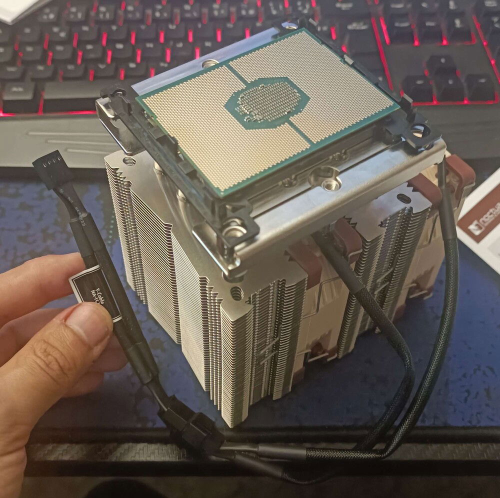 New update : Apr 19th, CPU cooler received, went straight away to finish the build !