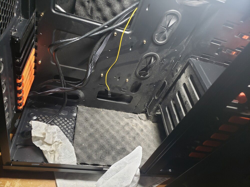 Had been sitting for a while