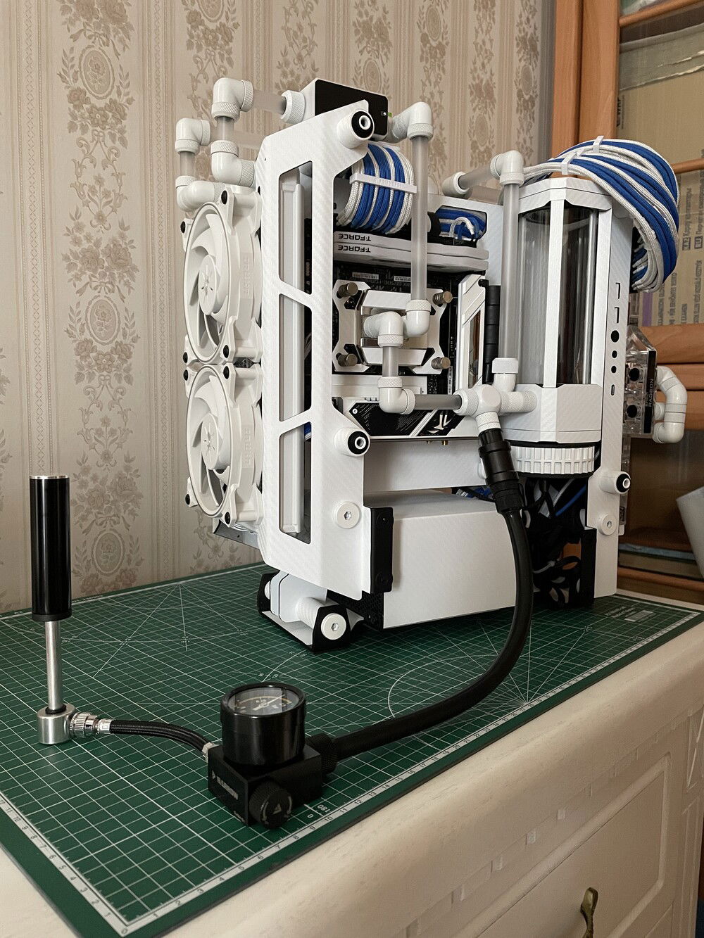 Testing the pressure (2).