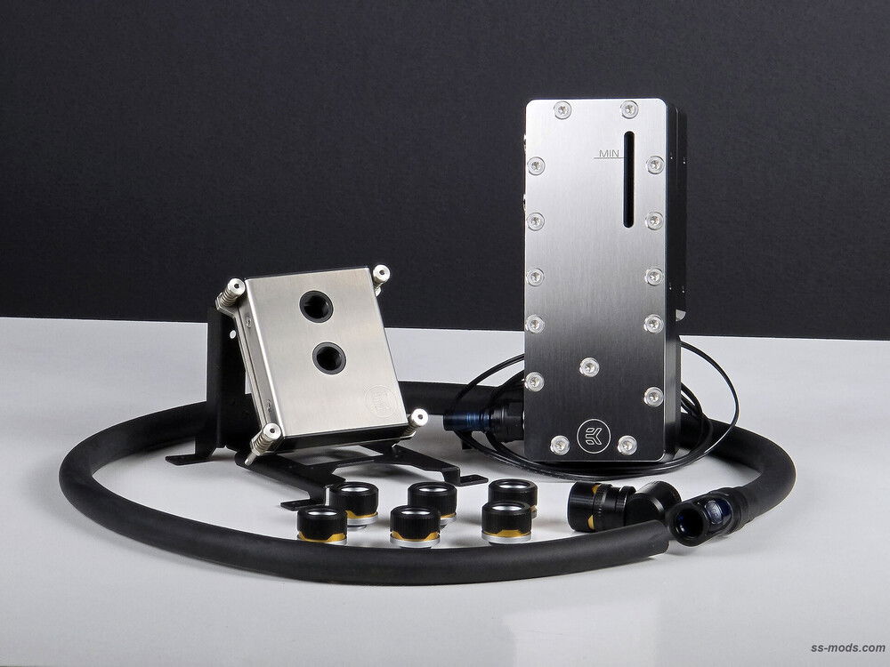 EK-Pro CPU WB 1700 CPU block & EK-Pro Pump Reservoir Manifold X3 D5...