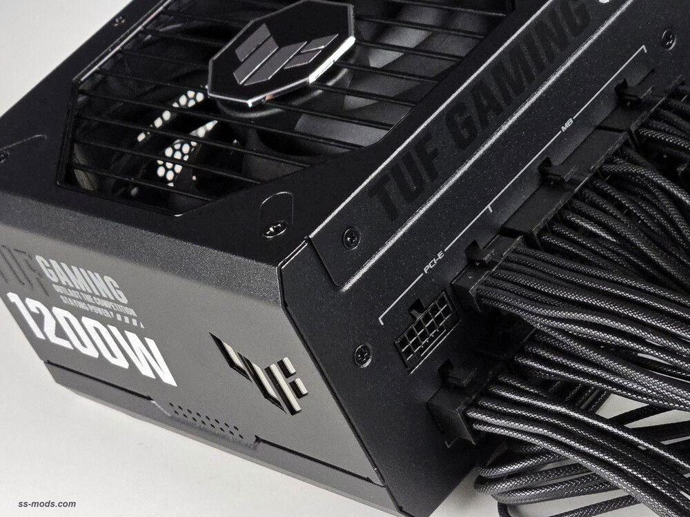 TUF PSU 1200w with two connector for nvidia GPU. Good for the future GPU upgrade :)