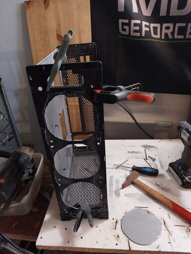 fan openings and screw holes