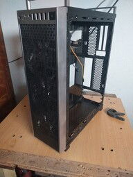 front can be clipped on without pushing off the rad