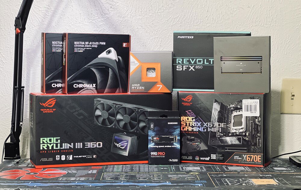 This was a client build, but getting to go buy all the hardware feels like Christmas morning, lol.
