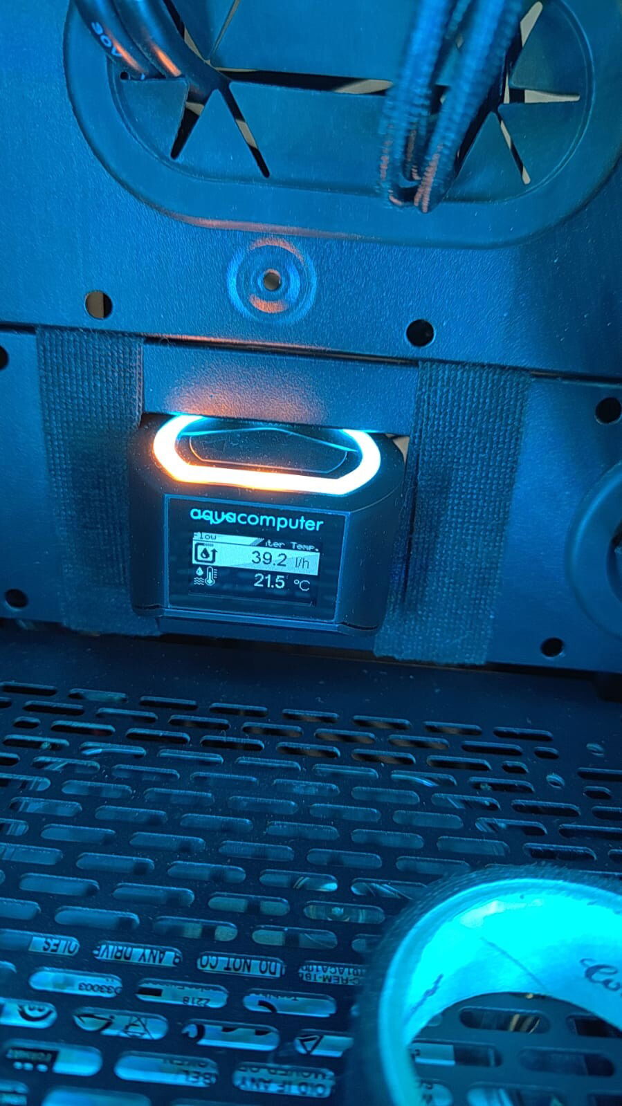 The normal Water Flow , and the Watertemp by Room Temp

All at Starting System