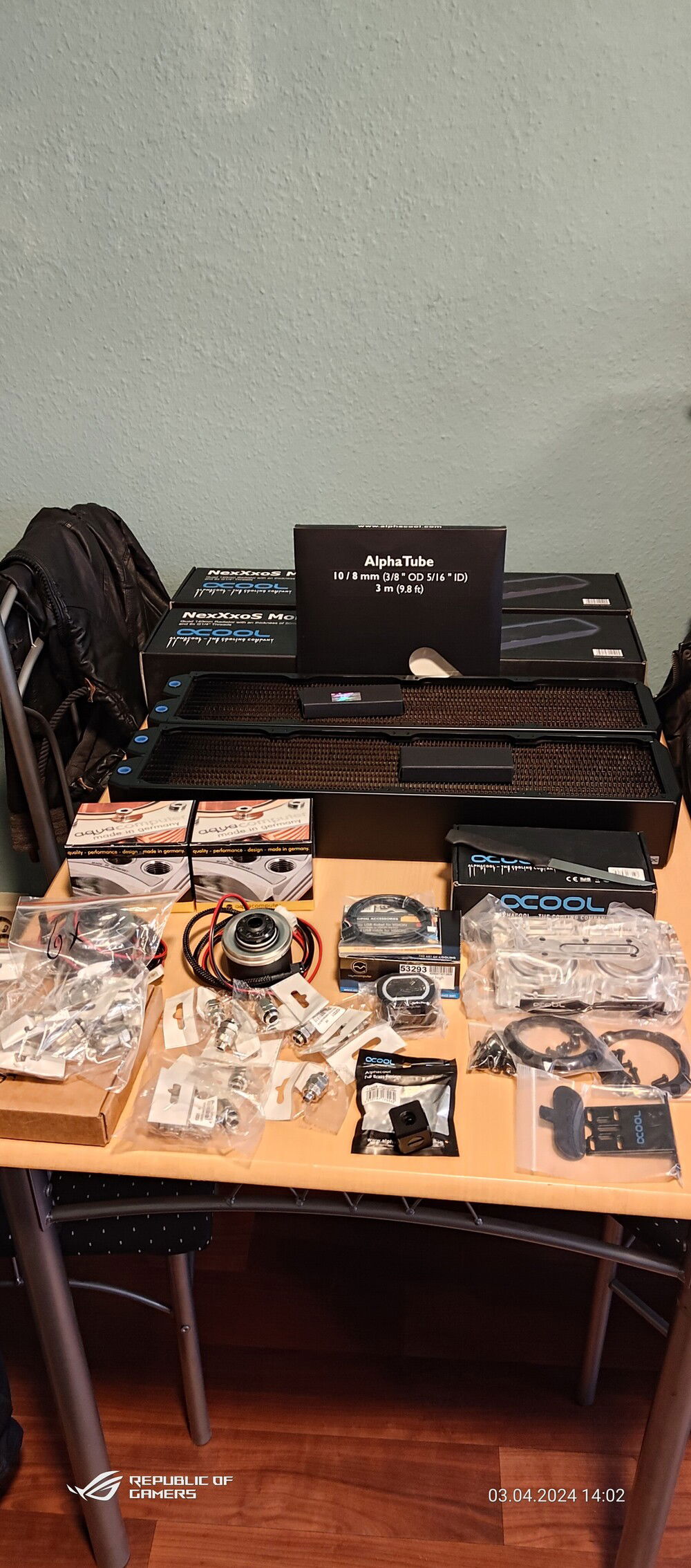 2nd stage of cooling system