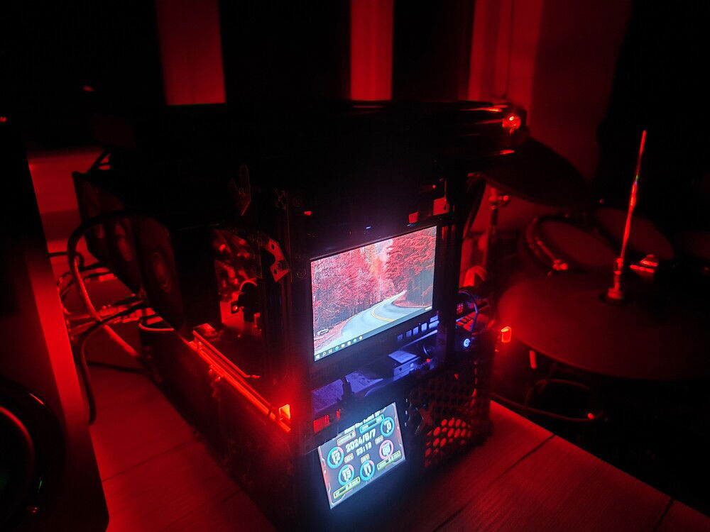 With the 2080ti on top