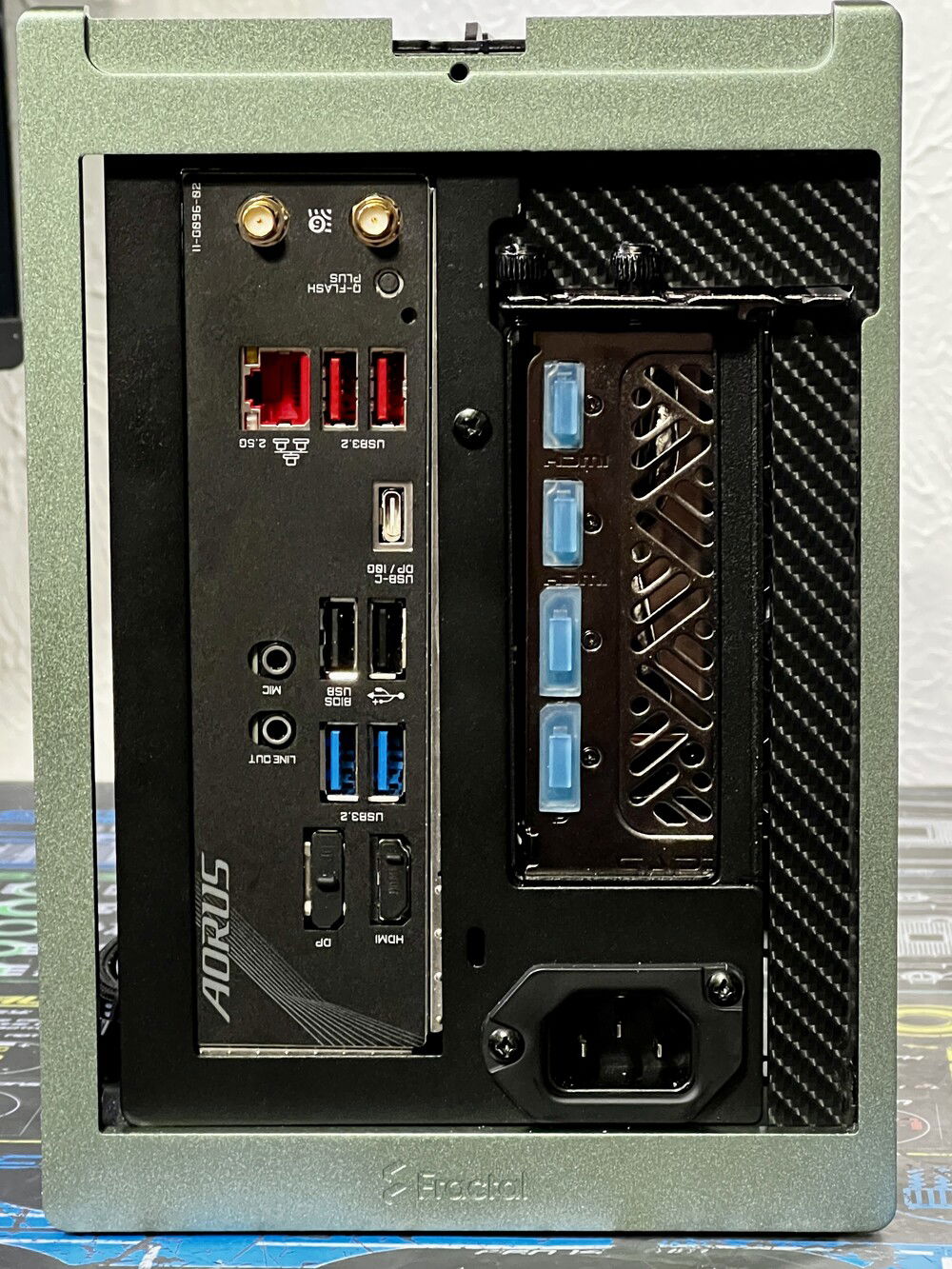 The one oddity about the Terra is that it leaves a gap along the side of the GPU. I made an acrylic panel to fill this in. Really just cosmetic, but I hate leaving something unfinished looking.