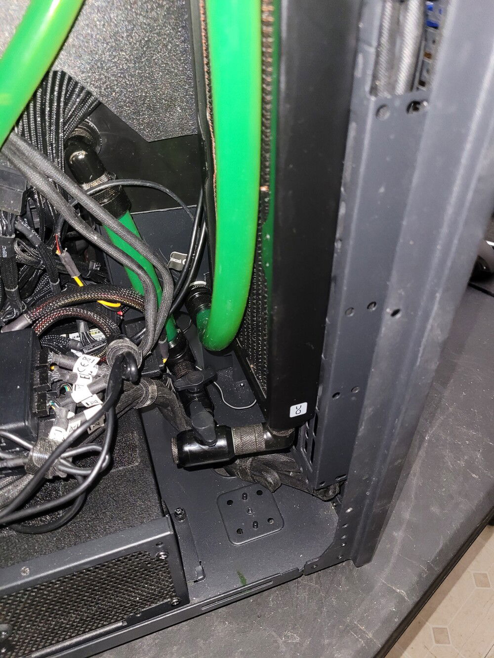GPU drain ports