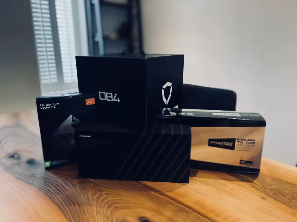 A parts shot from the original build