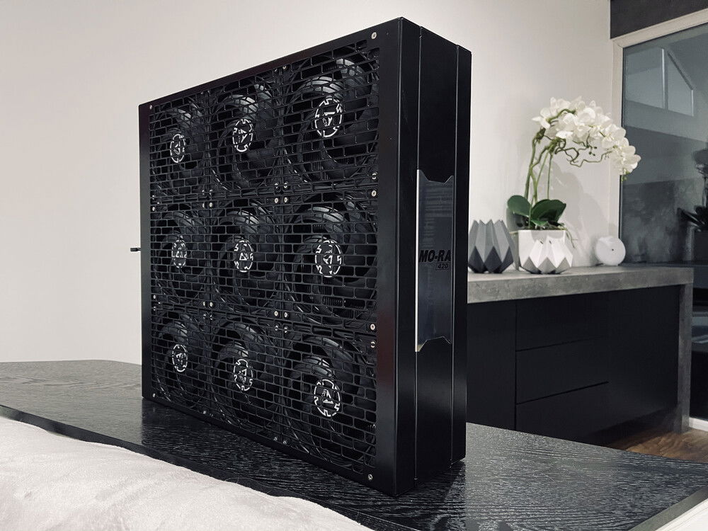 Arctic P14s in place and covered with grills