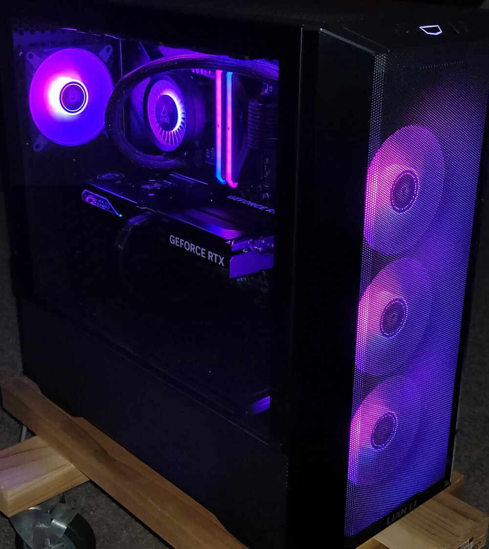 Completed build (build photo)