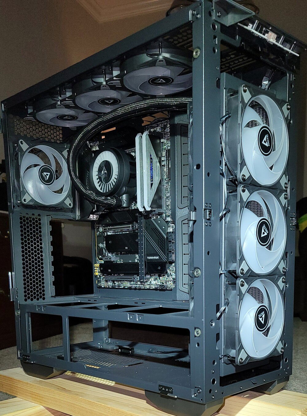 Left side (front) (build photo)