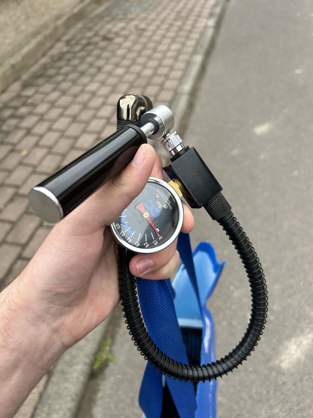 … got a free leak tester