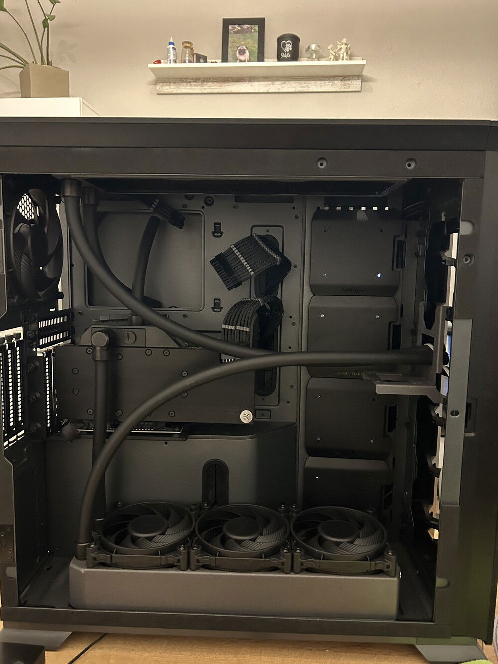 Here the tube run on how it will most likely look like