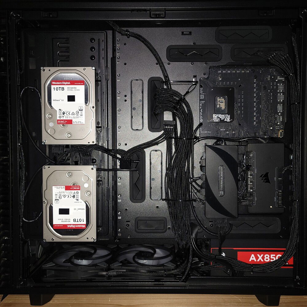 Right side (without basement cover)