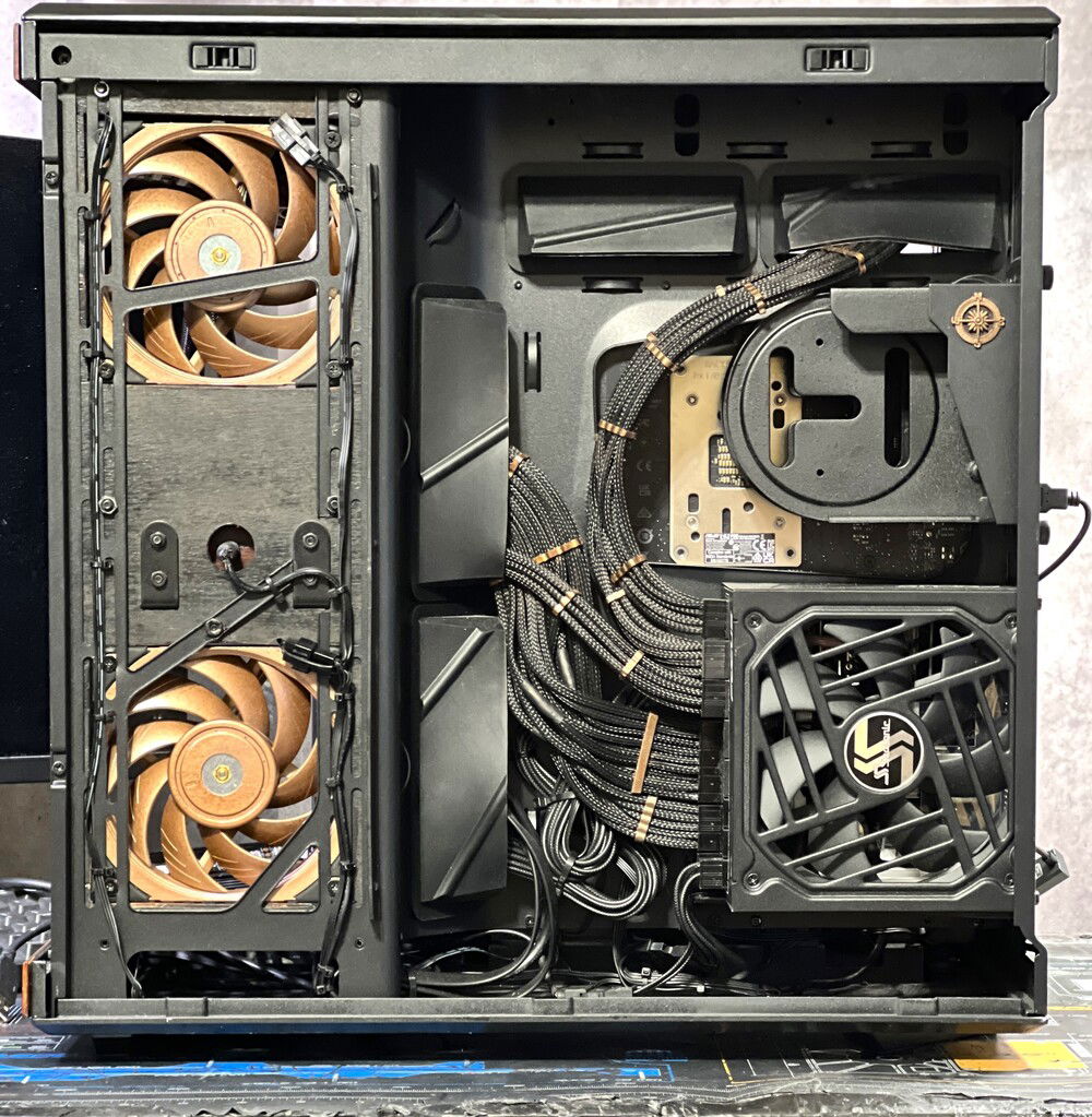 Cables are handmade. I used a metal refinisher and paint on the cable combs to get the copper look.