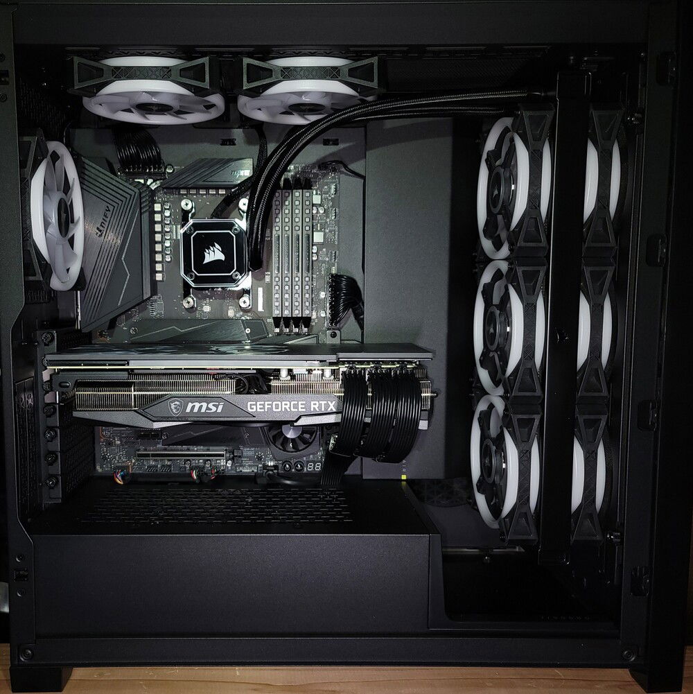 Left side