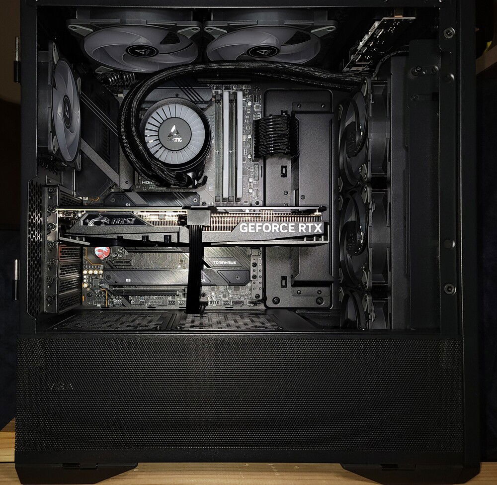 Left side