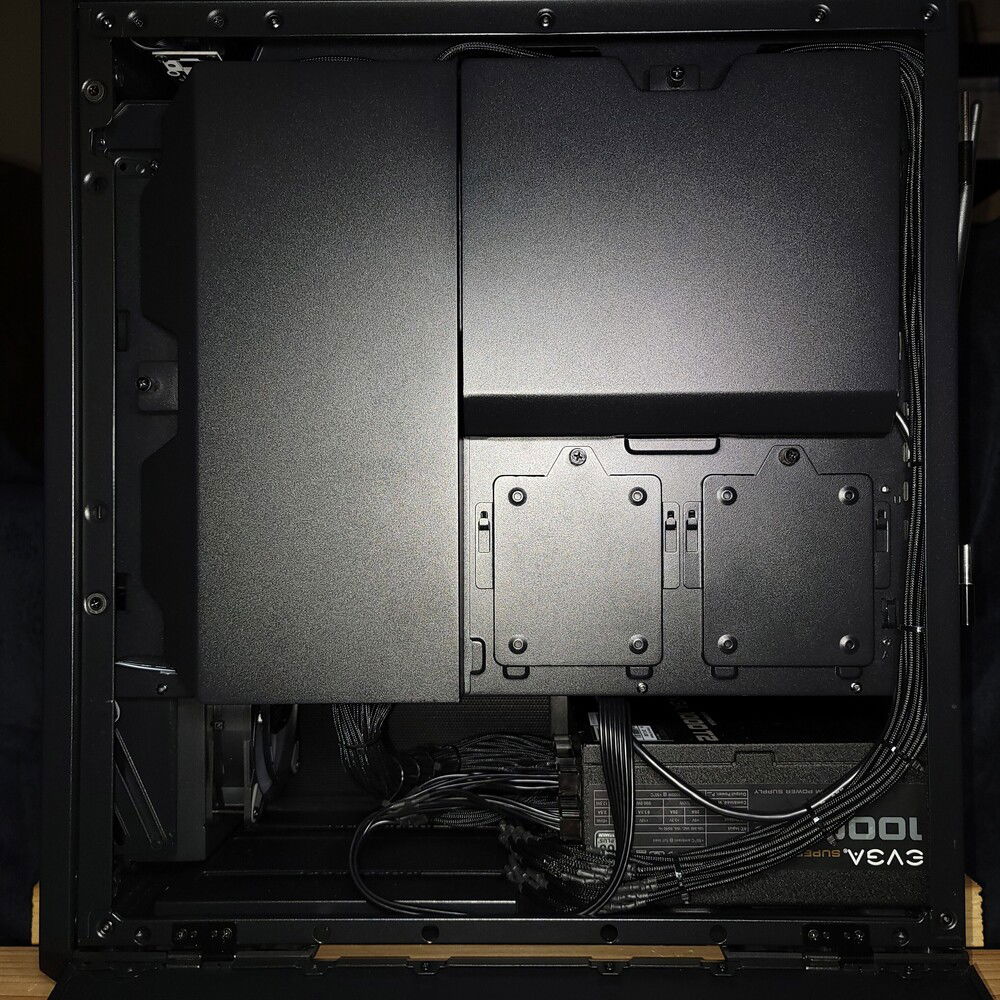 Right side - basement open