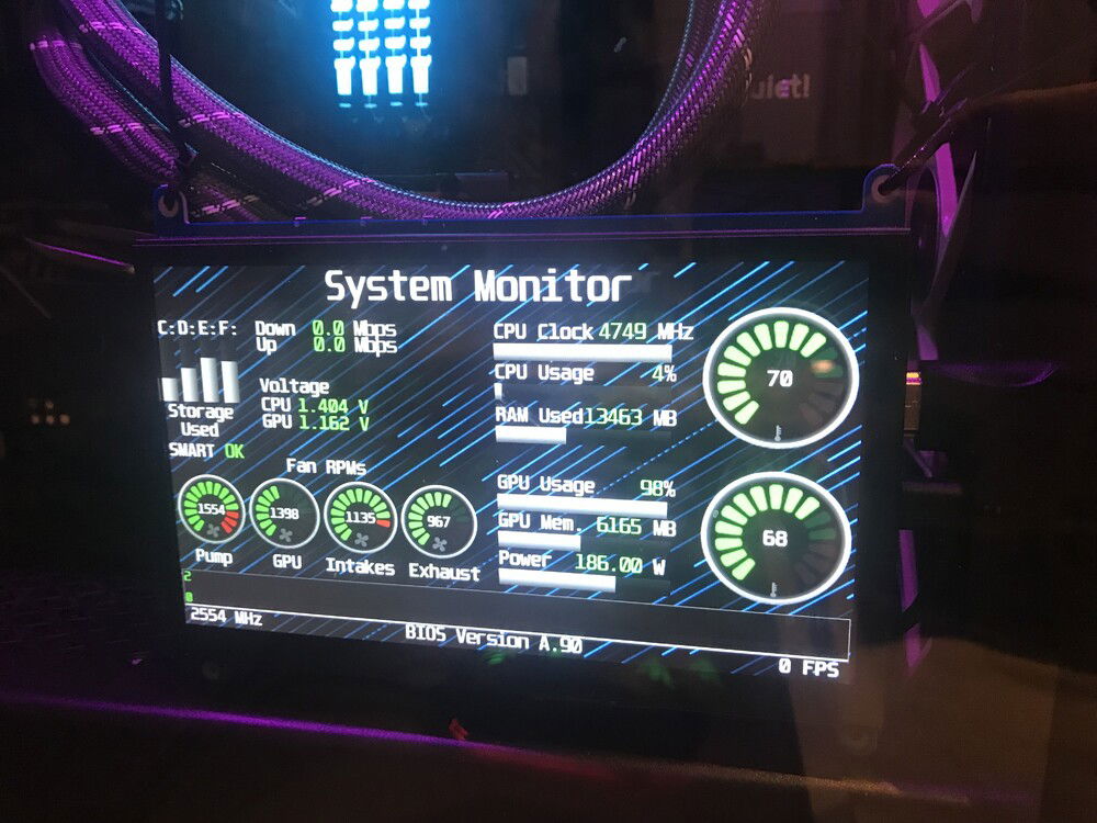 New CPU temps