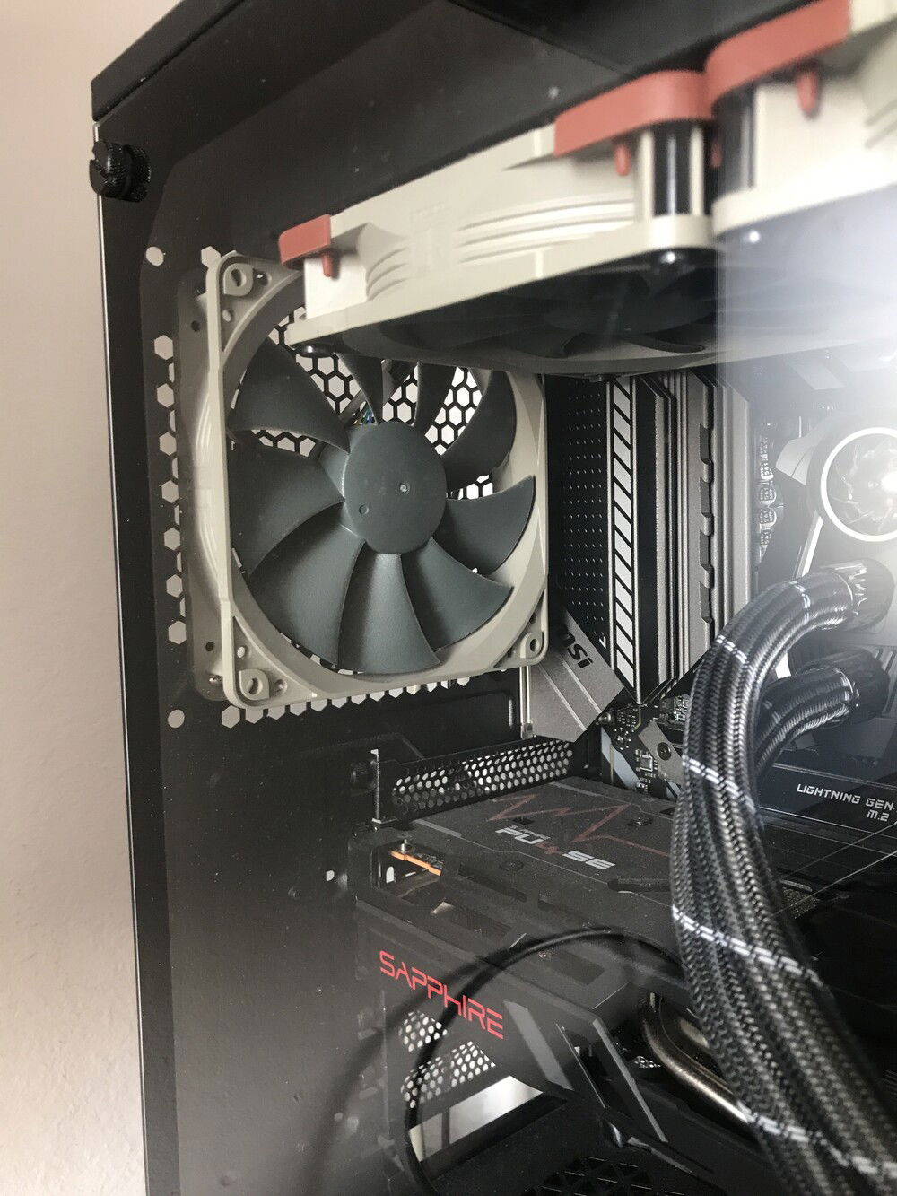 Almost no dust buildup since it was built. August 2023