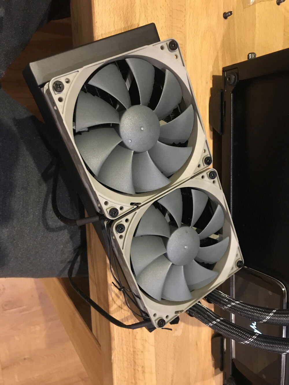AIO fans upgrade. April 2021