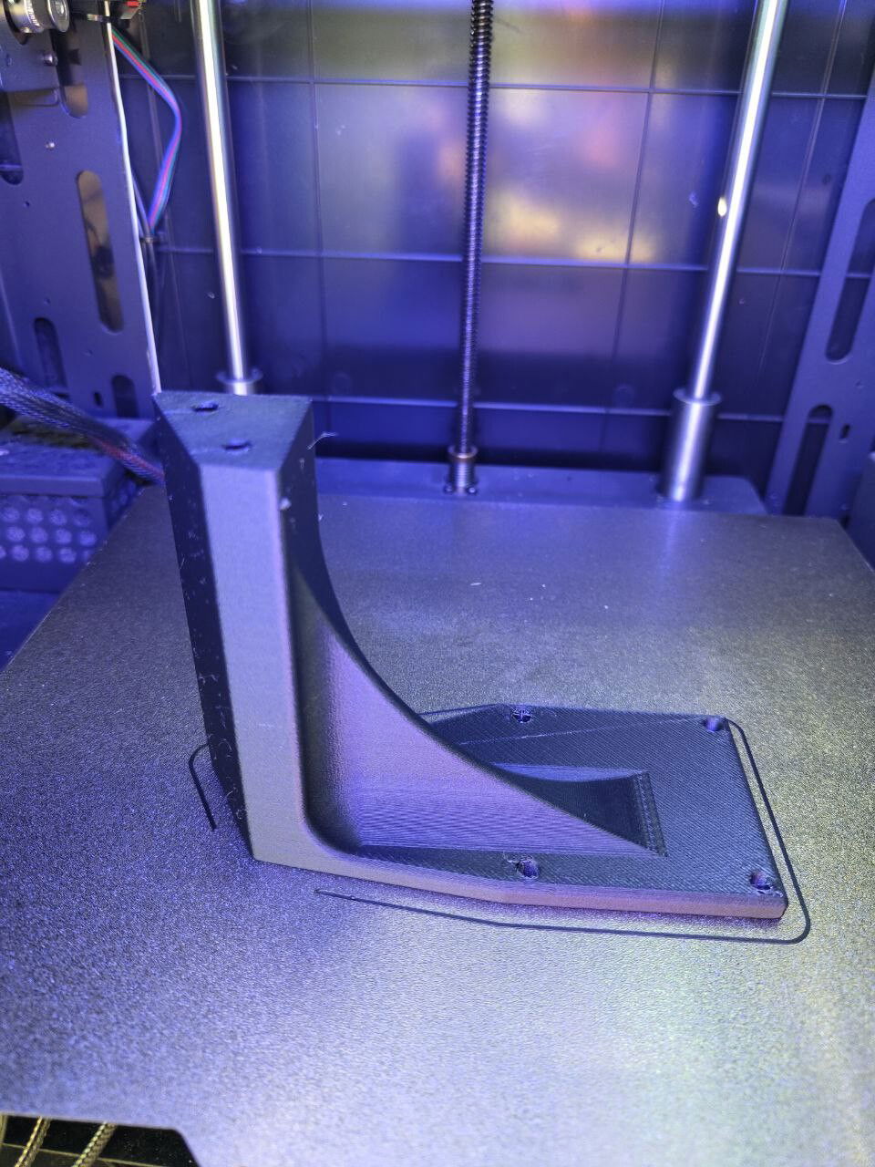 Pump holder printing