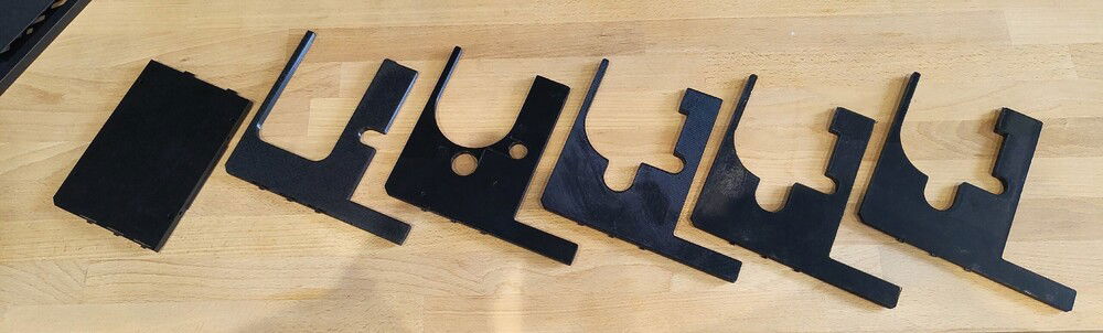 3D printed trials graveyard.