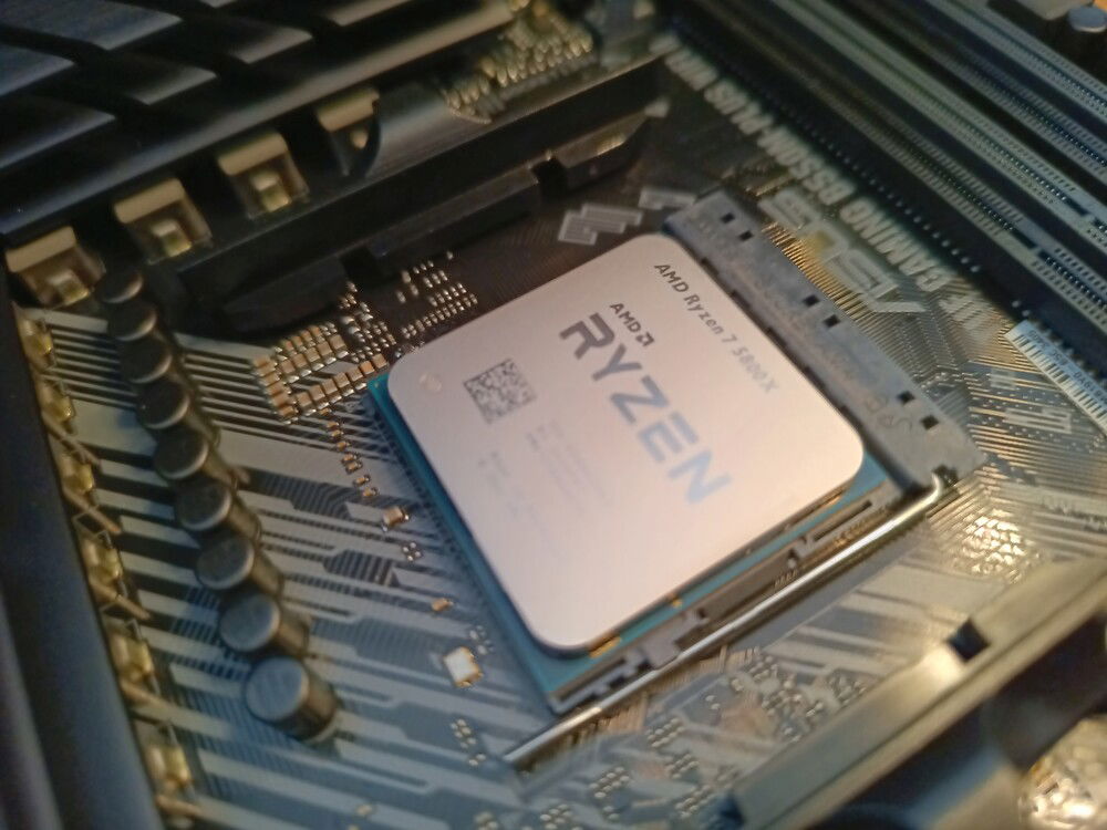 CPU installed