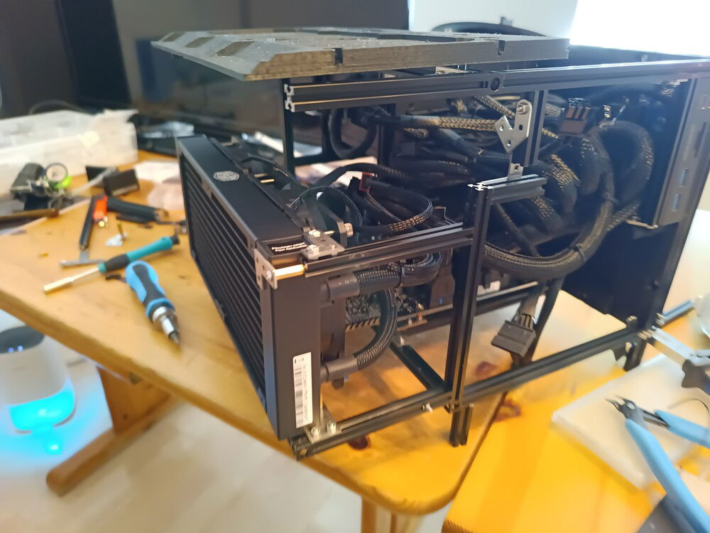 Adjusting the height and position of the radiator