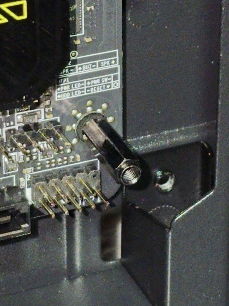 standoffs for GPU anti-sag bracket