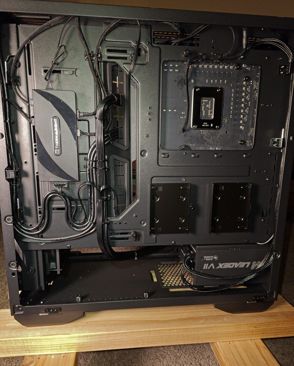 nearly completed build (right side)