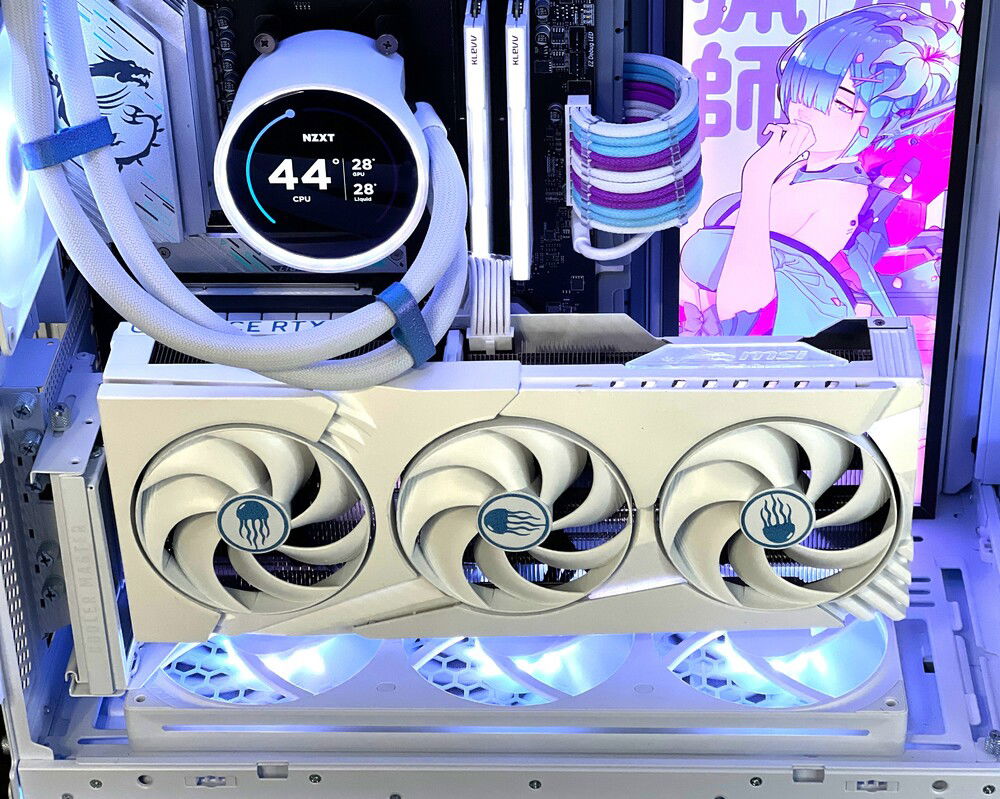 Branding/logos were maintained in a complementary color scheme.