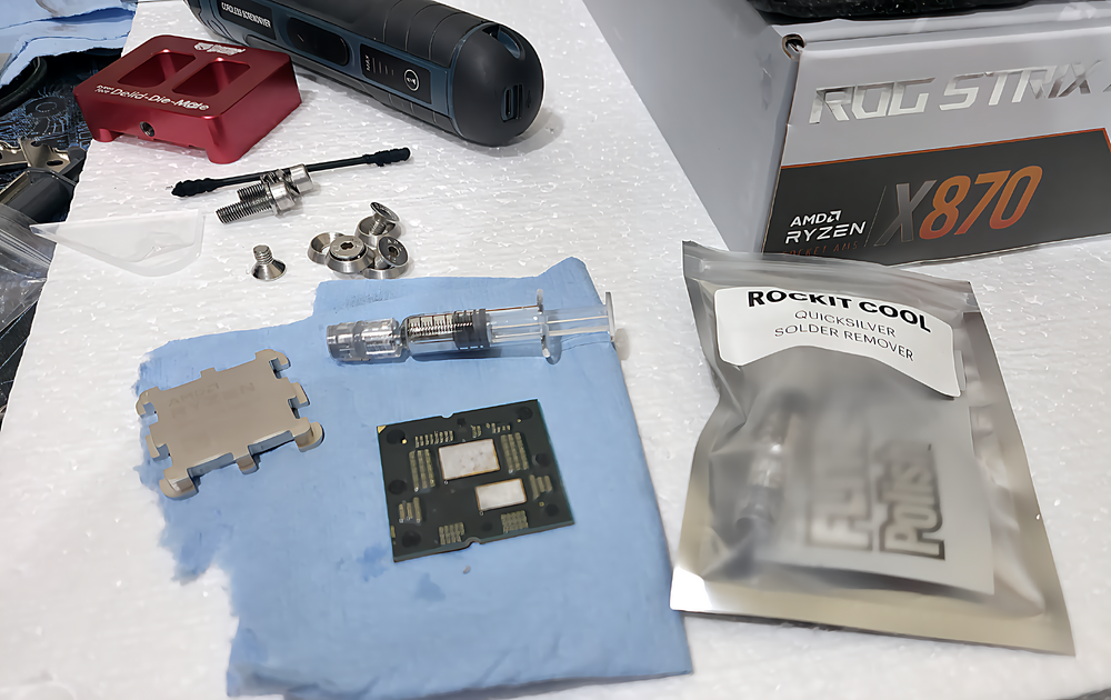 Prep to dissolve the Gallium.