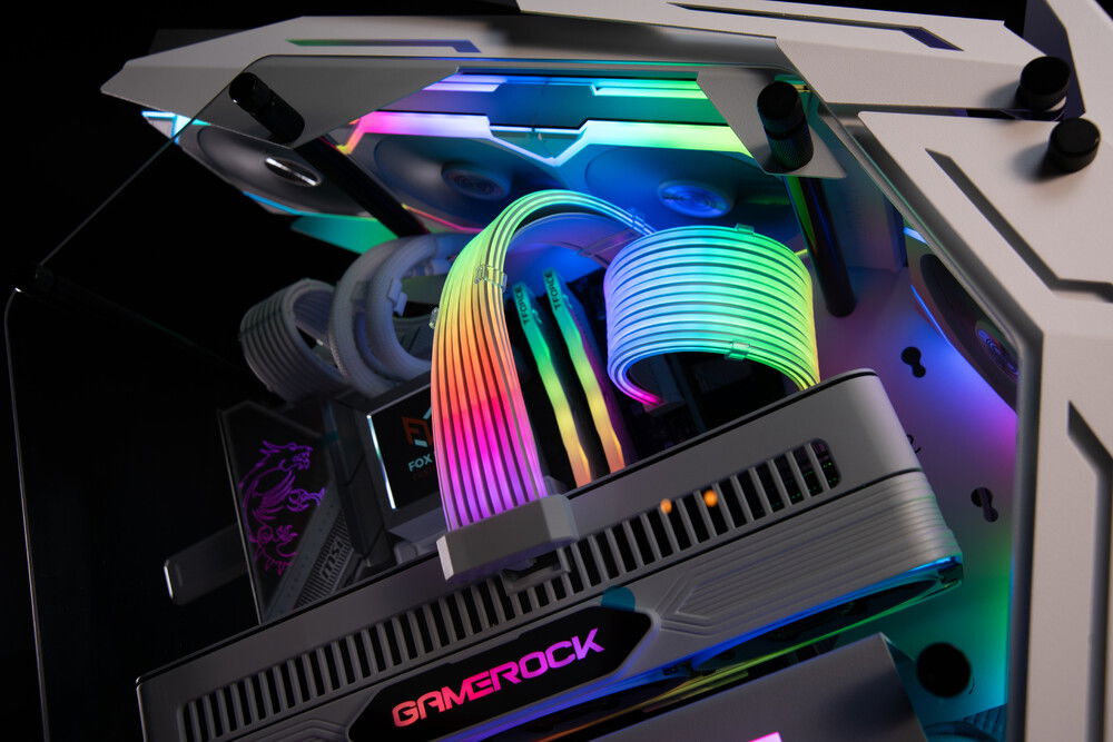 Do you see electricity flowing?