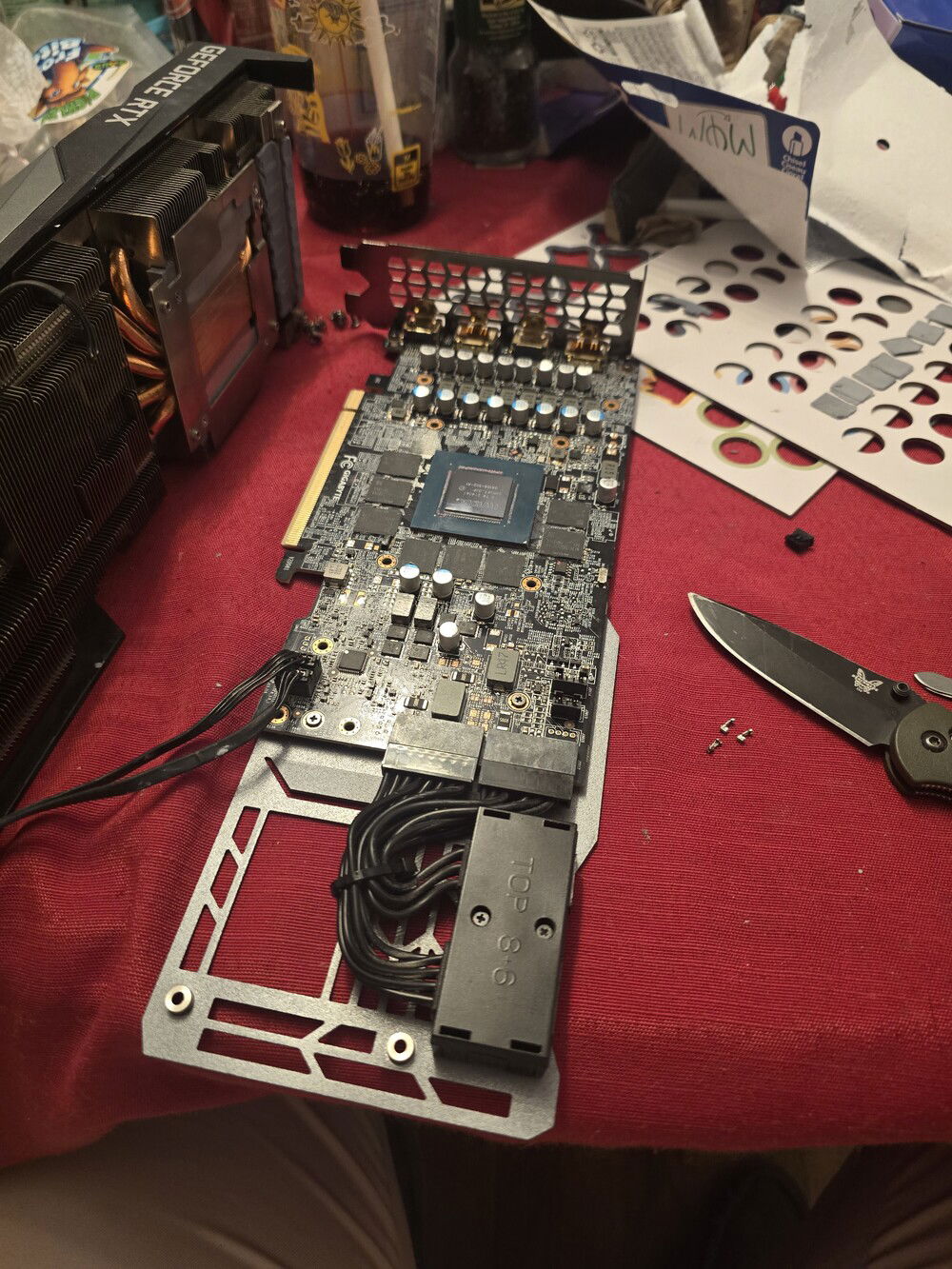 Photo of the other 3070, worked on them at the same time for the same issue.