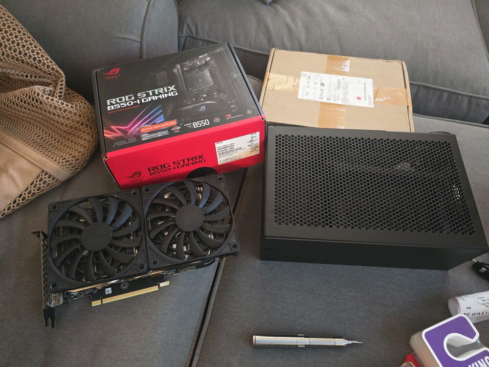 Time for couch assembly!