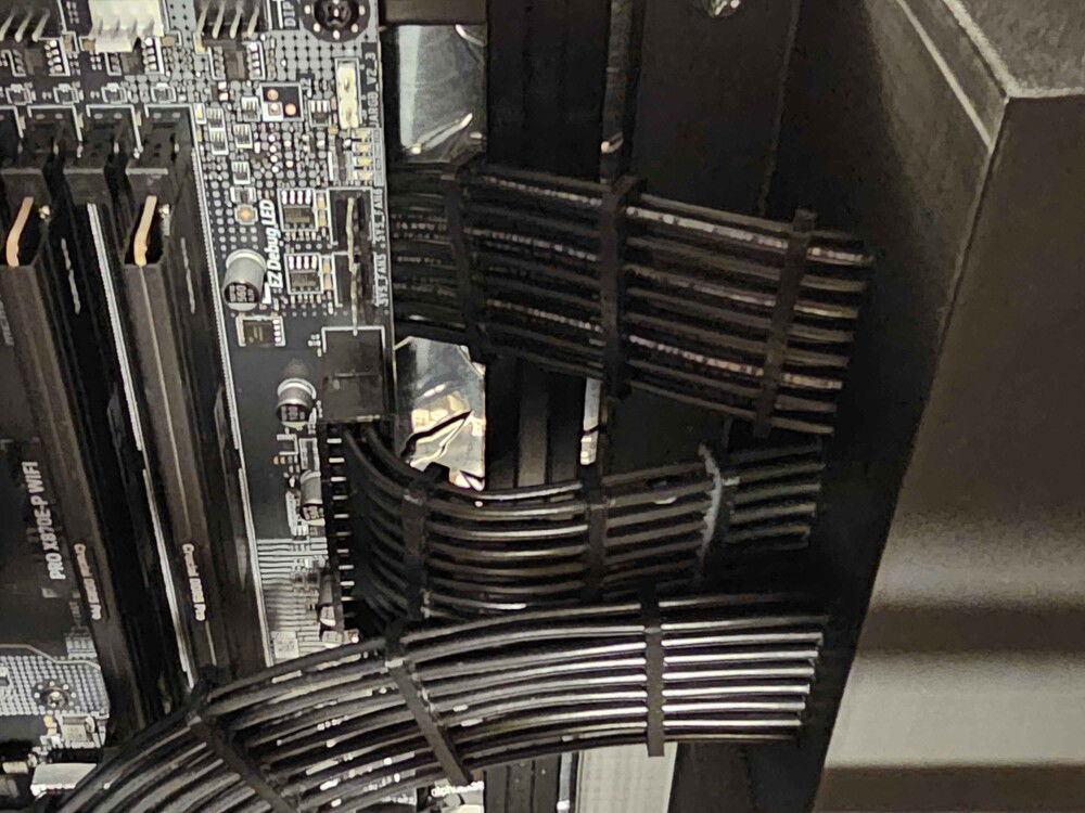 I really liked how the cables turned out.  The cable combs I designed worked better than I expected.