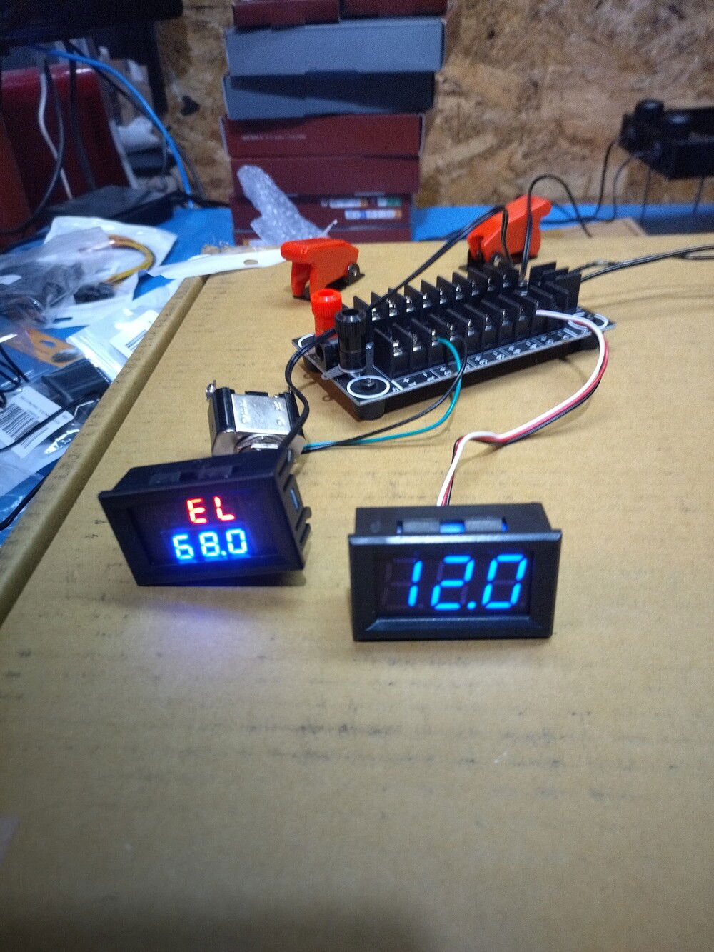 Testing some of the gauges