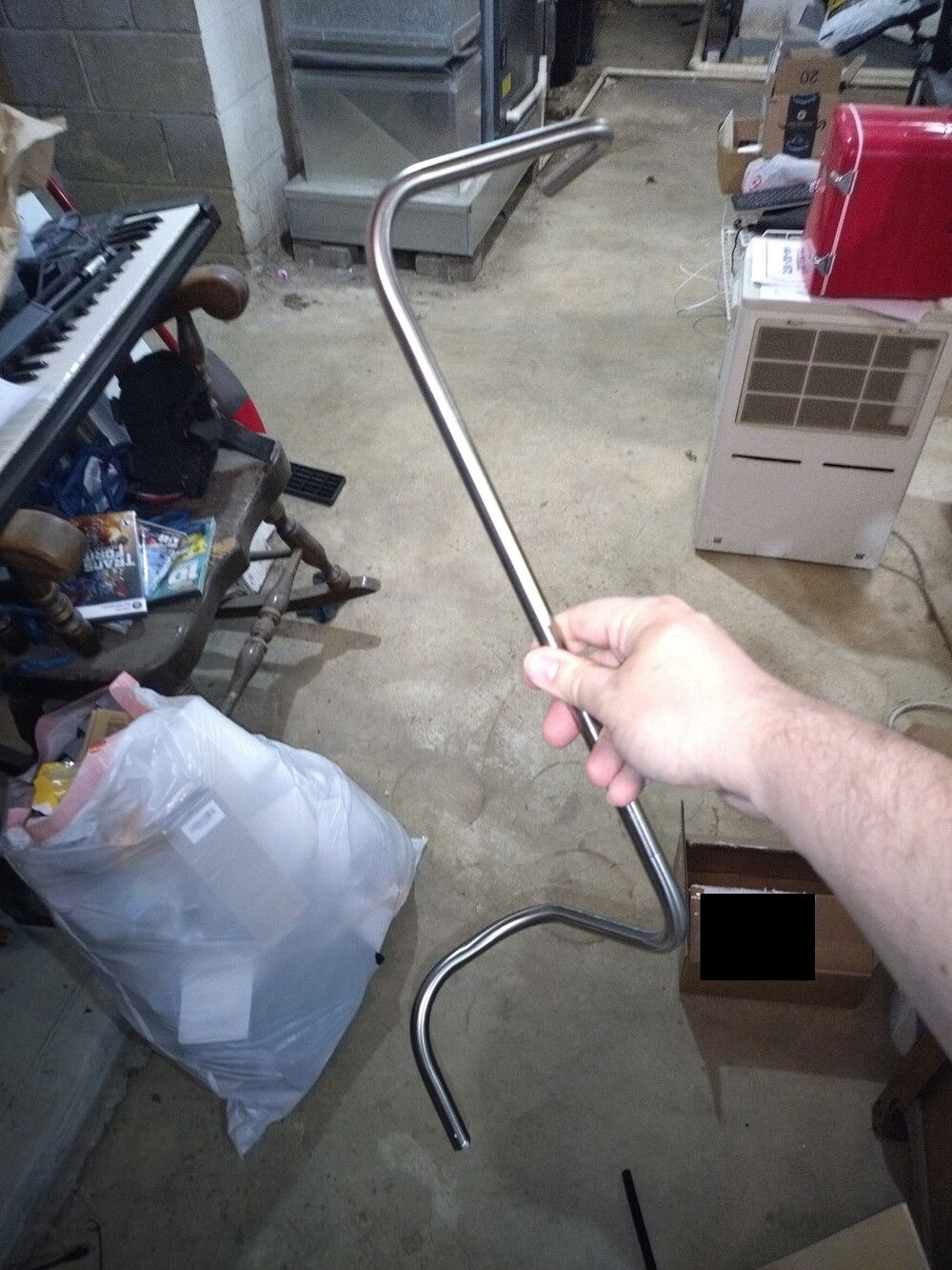 This was not an easy pipe to get right.  Thankfully there was room for error